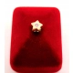 Złota zawieszka charms z cyrkonią Gwiazdka PR.585 W:0,95gr InterSKLEP