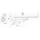 Samozamykacz Assa Abloy drzwi do 95 cm maksymalna waga 60 kg czarny