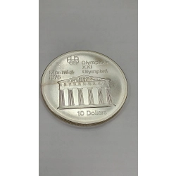Kanada 10 dolarów 1974 Olimpiada Montreal – SREBRO 48,7g 925 unikat