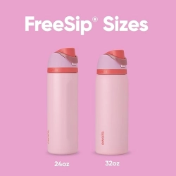 Owala FreeSip izolowana butelka ze słomką 710 ml stal nierdzewna róż OPIS
