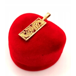 Złota zawieszka Ażurowa PR.583 W:1,60gr InterSKLEP
