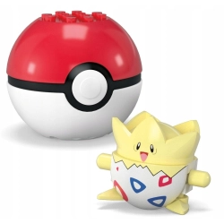 Mega Pokemon Pokeball Togepi i Piplup Zestaw Klocków JCT44