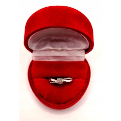 Złoty pierścionek z Diamentami 0,04ct PR.375 W:1,19gr R.13 InterSKLEP