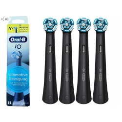 Końcówka do szczoteczki Oral-B iO Ultimate Clean czarna 4 szt. InterSKLEP