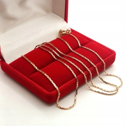 Złoty łańcuszek gęsta Pancerka Pr.585 W:4,07gr Dł:58cm