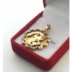 Złota zawieszka znak zodiaku Wodnik PR.585 W:4,38gr InterSKLEP