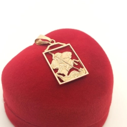 Złota zawieszka Św. Jerzy PR.585 W:0,99gr InterSKLEP