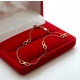 Złota bransoletka znaki nieskończoności Pr.333 W:1,22gr Dł:19,5cm
