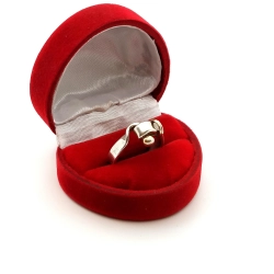 PIERŚCIONEK TIFFANY & CO. STERLING SILVER & 18K GOLD HOOK & LOOP R.12