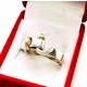 PIERŚCIONEK TIFFANY & CO. STERLING SILVER & 18K GOLD HOOK & LOOP R.12