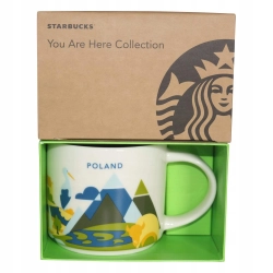 Kubek Starbucks You Are Here Poland ceramika 414 ml