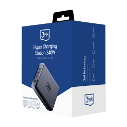 Ładowarka 3MK Hyper Charging Station 1x USB-A 3x USB-C