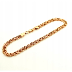 Złota bransoletka Monaliza Szer.5mm Pr.585 W:2,95gr Dł:20cm