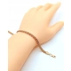 Złota bransoletka Monaliza Szer.5mm Pr.585 W:2,95gr Dł:20cm
