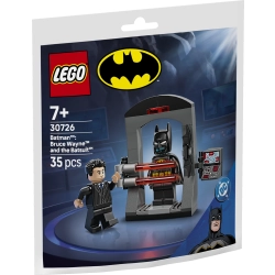 Saszetka Polybag Klocki LEGO 30726 Batman - Bruce Wayne i kostium Batmana