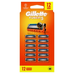 GILLETTE FUSION 5 WKŁADY NOŻYKI DO MASZYNKI DO GOLENIA 12 SZTUK