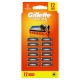 GILLETTE FUSION 5 WKŁADY NOŻYKI DO MASZYNKI DO GOLENIA 12 SZTUK