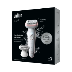 Depilator Golarka Damska Trymer do Bikini Nóg Braun Silk-Epil SES 9-030