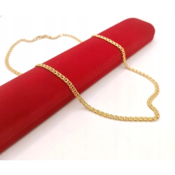 Złoty łańcuszek Garibaldi szer.4mm Pr.585 W:13,99gr Dł:50,5cm