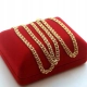 Złoty łańcuszek Garibaldi szer.4mm Pr.585 W:13,99gr Dł:50,5cm