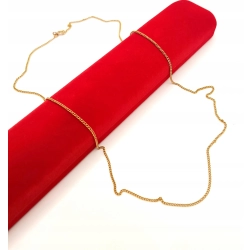 Złoty łańcuszek długi Pancerka Pr.583 W:4,68gr Dł:62cm