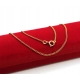 Złoty łańcuszek długi Pancerka Pr.583 W:4,68gr Dł:62cm