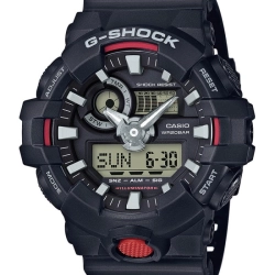 Zegarek męski Casio analogowo-cyfrowy GA-700-1AER sportowy 200 m