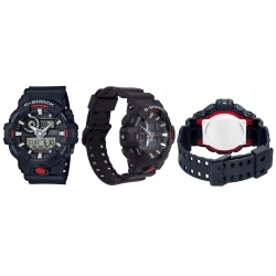 Zegarek męski Casio analogowo-cyfrowy GA-700-1AER sportowy 200 m
