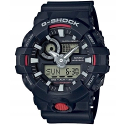 Zegarek męski Casio analogowo-cyfrowy GA-700-1AER sportowy 200 m