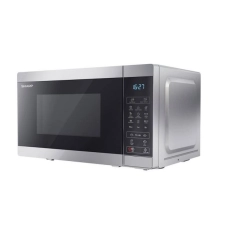 Kuchenka mikrofalowa SHARP YC-MS02E-S 800W 25.5 cm 20L Srebrny