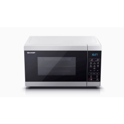 Kuchenka mikrofalowa SHARP YC-MS02E-S 800W 25.5 cm 20L Srebrny