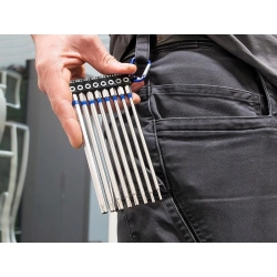 Zestaw bitów Torx 150mm długości na wiertarkę magnetyczne bity T8-T40