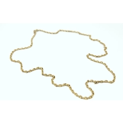 Złoty łańcuszek 585 Ankier waga 10 g 50 cm