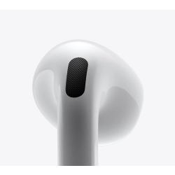 Słuchawki bezprzewodowe douszne Apple AirPods 4 ANC Bluetooth białe InterSK