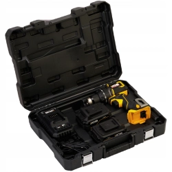 JCB Professional Zestaw Wiertarko-Wkrętarka 75Nm 2x5Ah Ładowarka 18V InterS