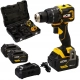JCB Professional Zestaw Wiertarko-Wkrętarka 75Nm 2x5Ah Ładowarka 18V InterS