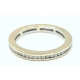 Złota obrączka 750 z diamentami 0,8 ct 4,37g