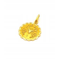 Złota zawieszka znak zodiaku Rak PR.750 W:2,96gr InterSKLEP