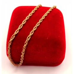 Złota bransoletka kręcona PR.585 W:3,20gr Dł.21,5cm InterSKLEP