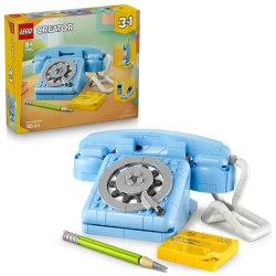 Klocki LEGO Creator Zestaw 31174 3w1 Telefon w stylu retro 8+ 383pcs OPIS