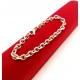Srebrna bransoletka Ankier Szer.5,5mm Pr.925 W:12,35gr Dł:19cm