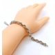 Srebrna bransoletka gruba kręcona Pr.925 W:21,57gr Dł:19cm szer.6mm