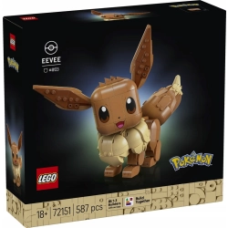 Zestaw klocków LEGO Pokemon Eevee 587 elementów 72151 InterSKLEP