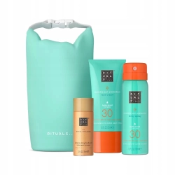 Rituals The Ritual of Karma zestaw błyszczący olejek + krem SPF30 + mleczko