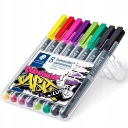 Marker permanentny Staedtler 8 szt.