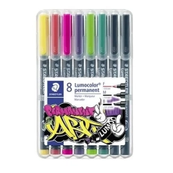 Marker permanentny Staedtler 8 szt.