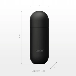 Asobu Orb Bottle Błękitna Butelka termiczna 420ml