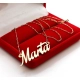 Złoty łańcuszek z imieniem MARTA Pr.585 W:2,74gr Dł:46,5cm i 50cm