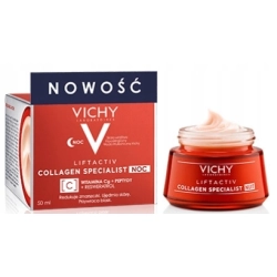 Vichy Liftactiv Collagen Specialist 50 ml krem do twarzy na noc