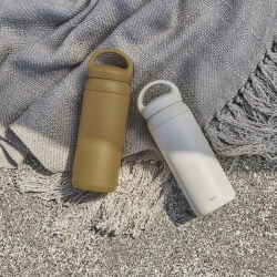 Kinto - Butelka termiczna DAY OFF TUMBLER 500ml - yellow